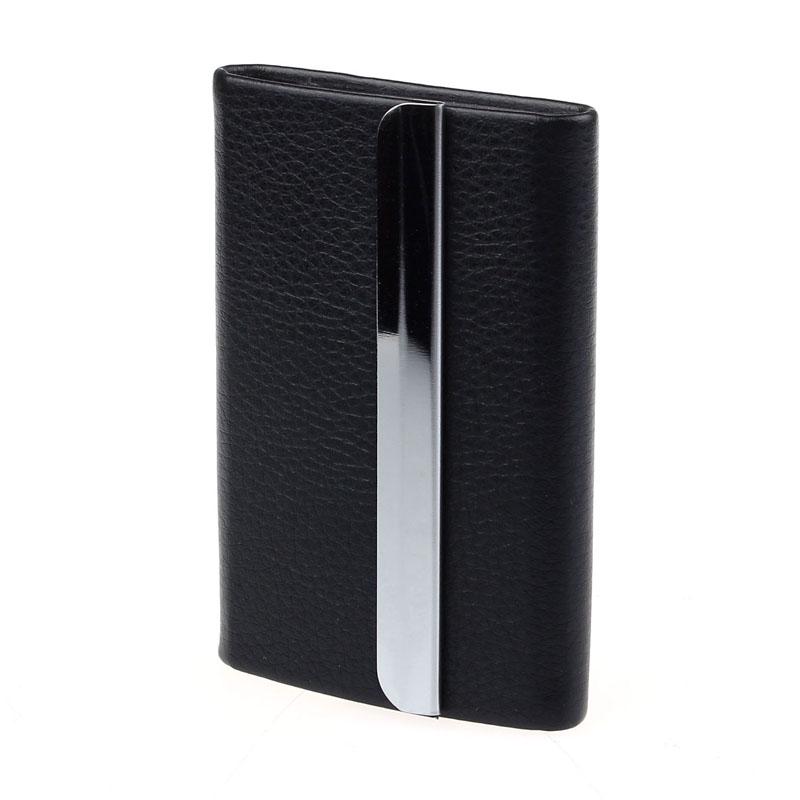 Buy [PLU] New Leather Business Credit Card Name Id Card Holder Case
