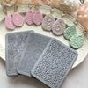 Silikon-Texturübertragungswerkzeug für künstlerische Polymer-Ton-Ohrringe und Schmuckherstellung