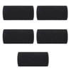 5PCS Pool Filter Sponge PU Sponge Black Reusable Washable Cylindrical Simming Pool Filter Foam for Pool Pump