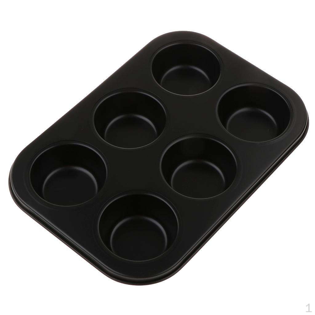 Carbon Steel Muffin Chocolate Cookie Cupcake Baking Pan Bakeware