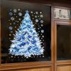 2026 Christmas Window Clings New Year Static Sticker Elk Snowman Window Decoration for Home Festival Gift
