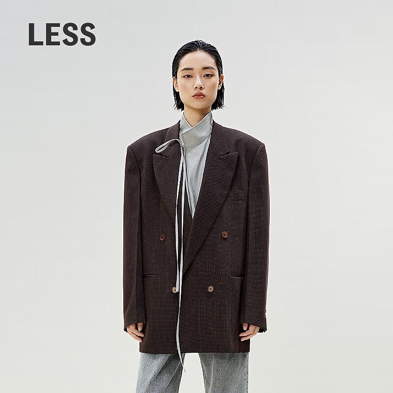 LESS Women s Stand Collar Loose Fit Long Sleeve Blouse XS