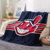 Cleveland Indians Flannel Blanket, High quality Comfortable for All Seasons, Home Decor, Warmth and Comfort