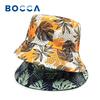 Bocca Coconut Tree Pattern Bucket Hat Printing FisherUnisex Hats Panama Cap Caps For Unisex Women Unisex Hawaii Beach Holiday Summer