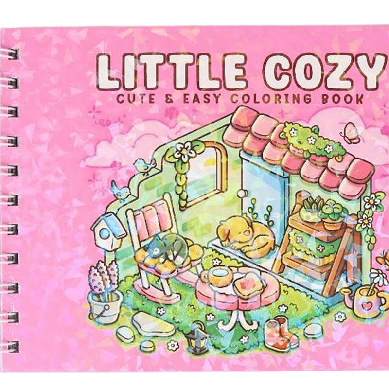 Creative Interesting Coloring Book Kids Cute Animal Theme Graffiti Painting Book Bobbie Goods Coloring Book