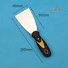 Stainless Steel Two-Color Handle Putty Knife for Household & Industrial Use