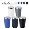 350ml Tumbler with Lid | Clear Lid, Copper Plated, Stainless Steel, Thermos, Copper Plated Construction, Keeps Water Hot and Cold, Gift, Plain, Zalatt