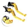 Universal Fit for Motorbike Modification 1 Pair Alloy Motorcycle Brake Handle CNC Motorcycle Clutch Drum Brake Lever Handle