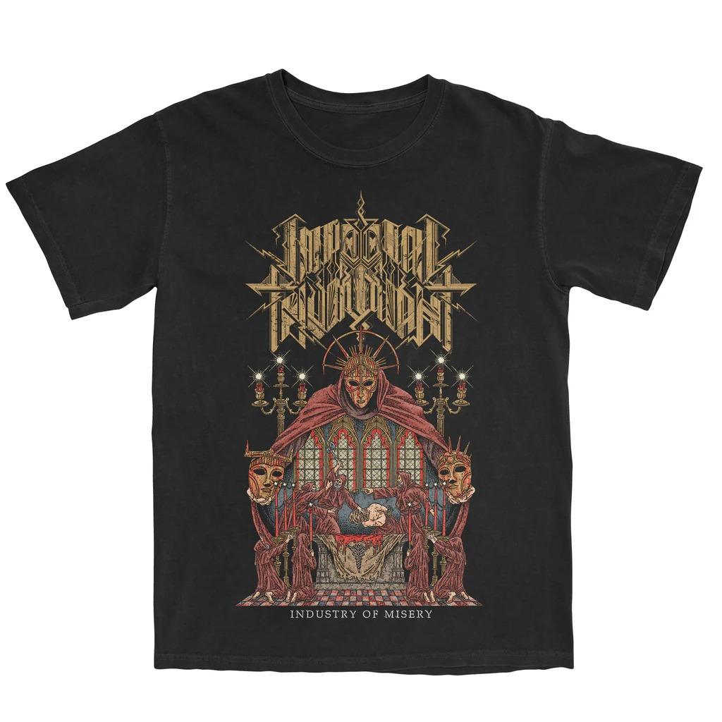 

Imperial Triumphant T-Shirt Men s and Women s Short Sleeve Cotton Tee Retro Metal Band Y2k Tops Brand T-shirt Summer Men Clothes 4XL