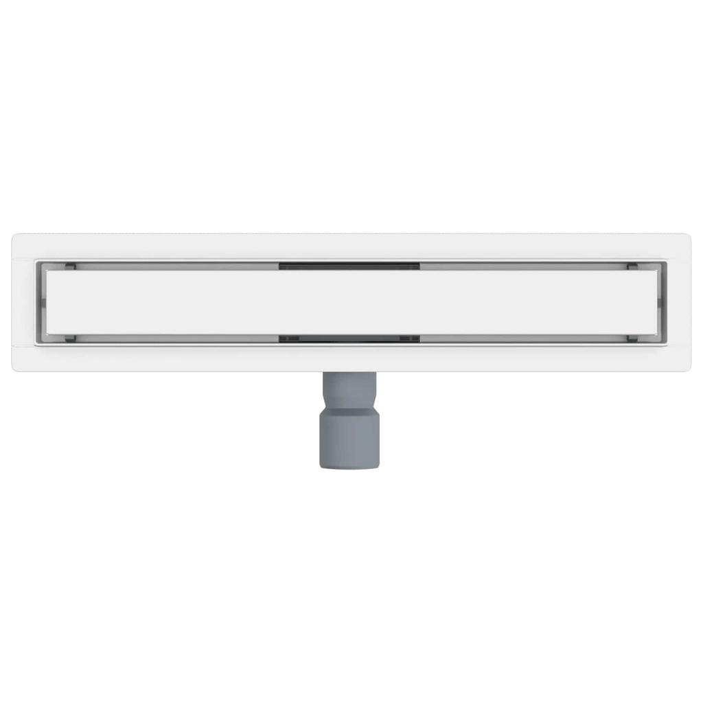 2 in 1 Shower Drain Silver 50 cm Stainless Steel 304