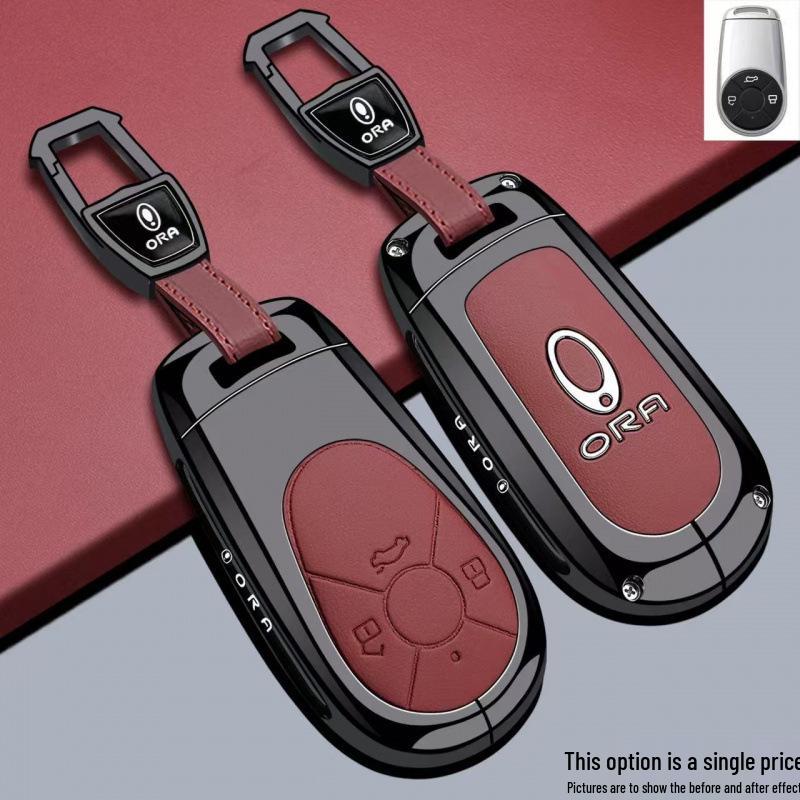 Key Case for Great Wall ORA 5 EV, ORA 07, Good Cat GT, Ballet Cat, Lightning Cat Models