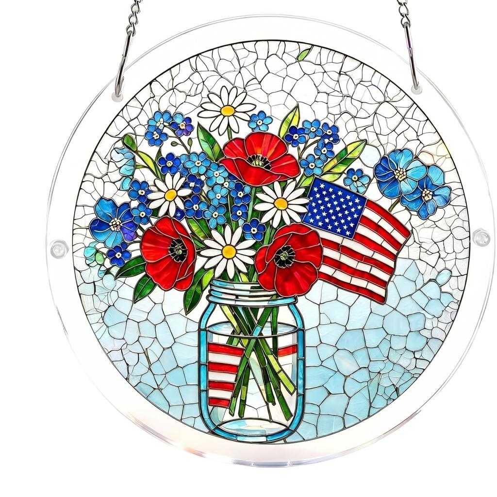 Acrylic Puzzle Can Be Hung Doors, Gardens, Indoor And Outdoor Decoration.Acrylic Puzzles Suncatcher Window Hanging
