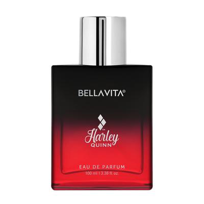 HARLEY QUINN | Long Lasting EDP 100ml Perfume for Woman | Red Fruits, Jasmine and Patchouli | Premium Fragrance for Women