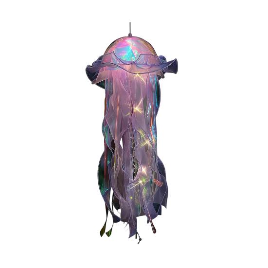 Yousheng Jellyfish Night Light Color Changing LED Jellyfish Lamp Portable Handheld Lantern Party Festival Lamp Safe Indoor Outdoor Night Decoration