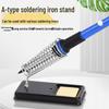 Type A All-Metal Soldering Iron Stand with Square Base and Anti-Slip Design