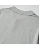 WORTHWHILE MOVEMENT Knit Polo Half Shirt (Light Gray)