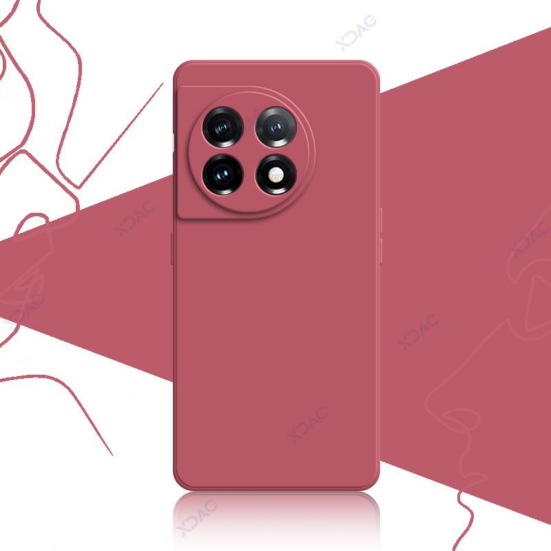 

Чехол для мобильного телефона OnePlus 11 OnePlus11 5G 360 Soft Protector Luxury Square Liquid Silicone Back Cover Anti Fall Bag OnePlus 11