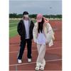 New Women's Thickened Puffer Jacket, Korean Style Gentle Fake Two-piece Cotton Padded Coat, Winter Warm Baggy Bread Coat