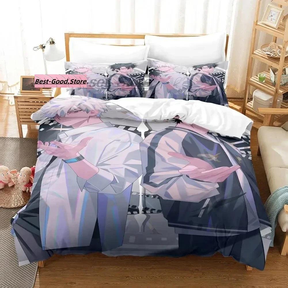 Comforter Link Click Bedding Set Single Twin Full Queen King Size Bed Set Aldult Kid Bedroom Duvet Sets 3D Print Anime