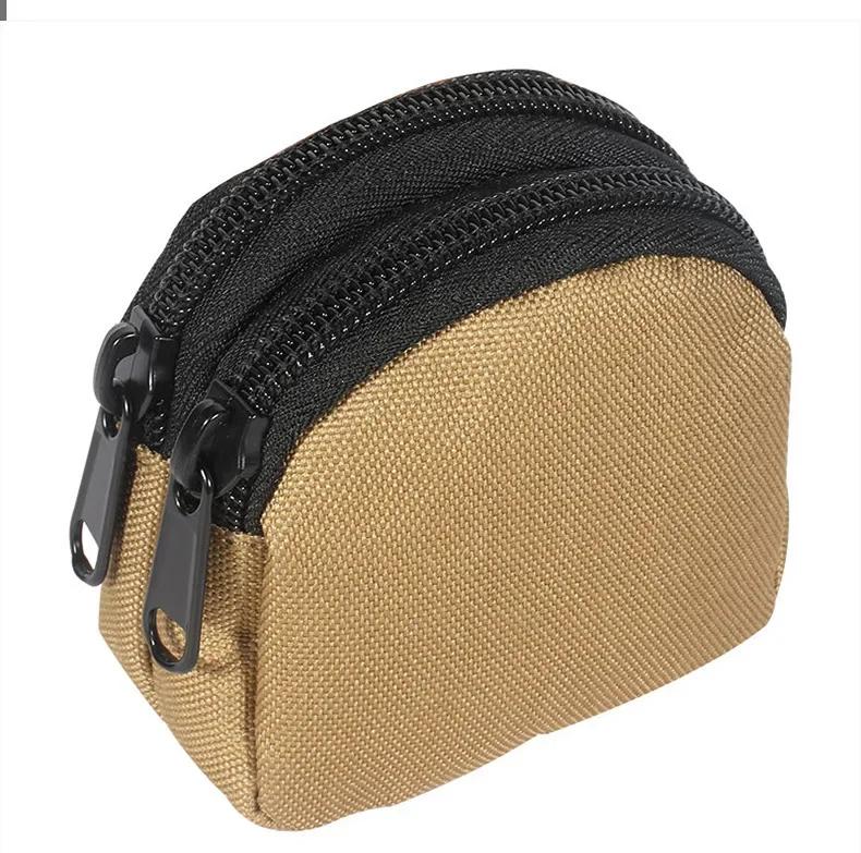1pc-Waist Bag Mini Wallet Key Wallet Hunting Camping Hiking Outdoor Storage Bag