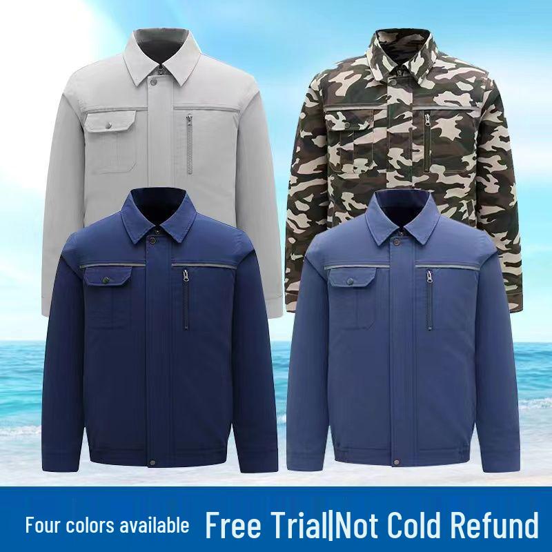 

Air-Conditioned Cooling Jacket for Summer Heatstroke Prevention Labor Protection M