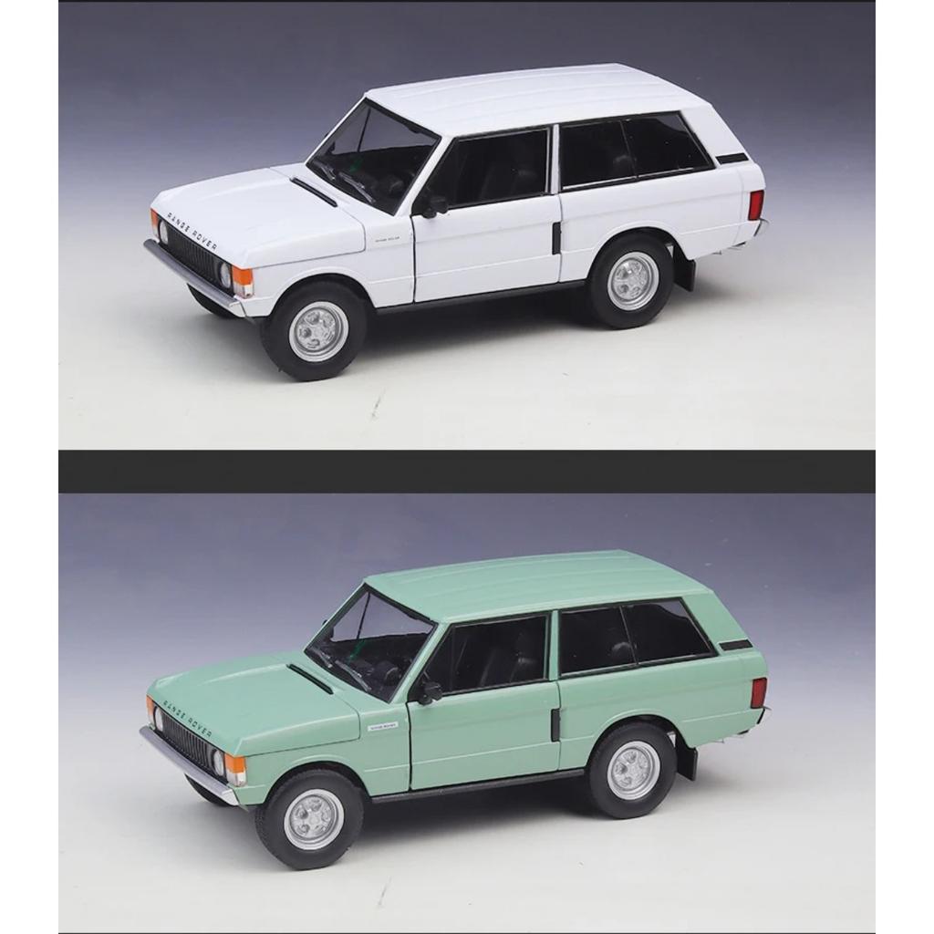 Welly 1/24 1970 Land Rover Range Rover Off-Road Vehicle Alloy Scale Car Model Diecast Metal Collection Children Toy Car Vehicles