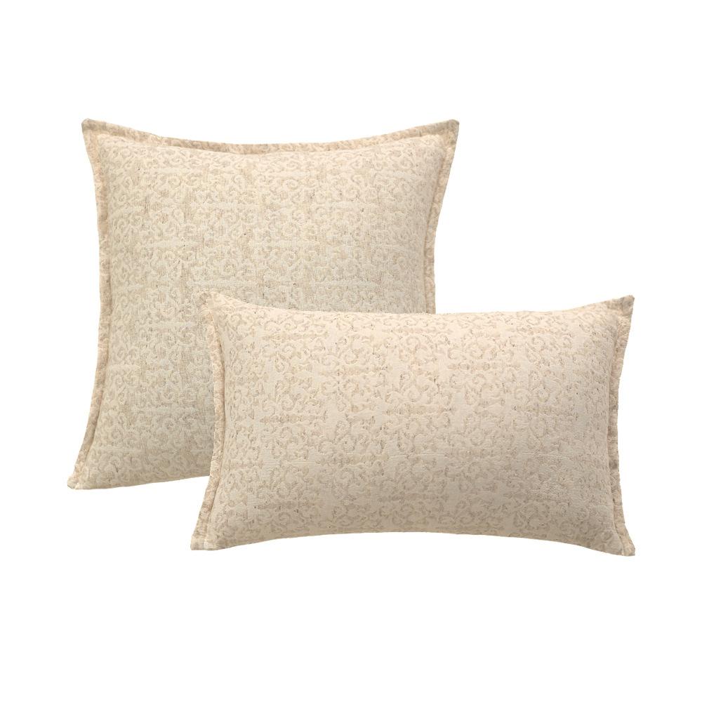 30x50/45x45cm Boho Katoen Linnen Jacquard Kussensloop Cojines Hoofdsteun Bank Effen Kwast Kussenhoes Geperste Rand Kussenslopen 45x45cm