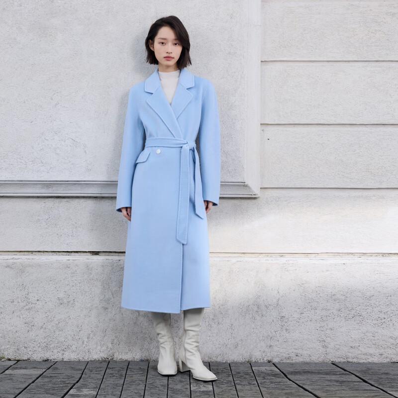 

Жіноче довге пальто ELLASSAY з м якої вовняної суміші