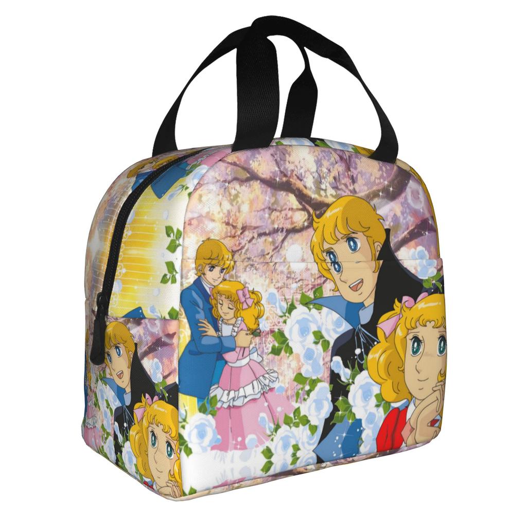Anime Manga Candy Candy Sac à Lunch pour Femmes Refroidisseur Thermique Boîtes à Lunch Isolées pour Bureau Adulte