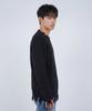 JOJILONG Jn323 Distressed Knit Sweater - Black