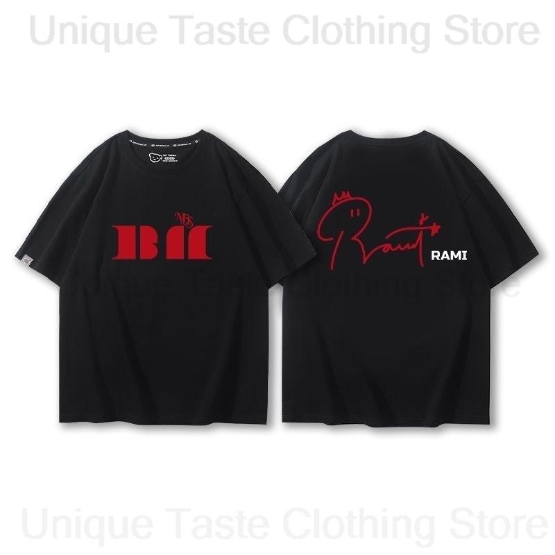 New BABYMONSTER T Shirt Concert HELLO MONSTERS Tshirt Kpop Women Unisex Summer Cotton Short Sleeve Tee Babymonster Fans Clothes