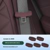 For MG MG5 ZS MG4EV Interior Accessries 2/4 Piece Car Seat Belt Silicone Protective Cover Trim