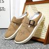 2025 Summer Men's Closed-Toe Slip-On Slides Breathable Casual House Shoes Comfortable Outdoor Footwear for Daily Wear