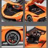 1:24 Jesko Alloy Sports car Model Diecasts Metal Racing Car Model High Simulation Sound Light Pull Back Kid Toy Birthday Gift Co