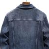 Men's High-Quality Stretch Blue Denim Jacket