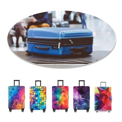 Luggage Protective Sleeve Luggage Elastic Cover Dust-proof Washable Suitable for 19-28 Inch Suitcase Travel Accessories