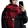 Fringed Triangular Scarf A Warm and Cold Proof Shawl  Scarf and Scarf for Women in Autumn and Winter