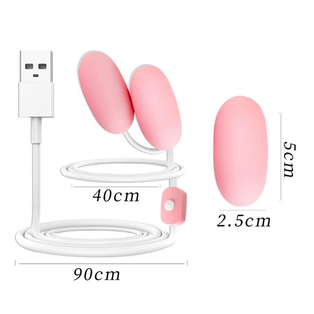 Yadini USB Climax Vibrator für Frauen mit Dual-Vibrationskabel