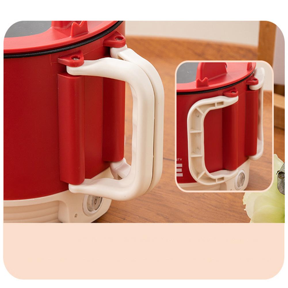 1 5L Multi-functional Electric Cooker Non-stick Coated Electric Pan Phone Holder Mini