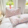 Floral Pillow Case Bathroom Household Washable Removable 48x74cm Pillowcase Breathable Four Season Pillows Cover Skin-friendly