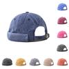 Waterwashed Denim Cap Men Street Style Unstructured Sun Protection Sunshade Summer