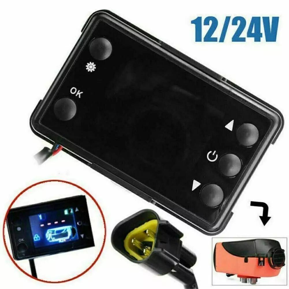 12/24V Compatibility LCD Monitor Switch Parking Heater Controller