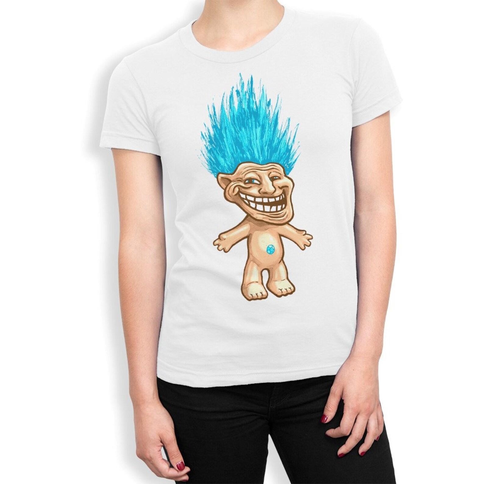 Футболка с мемом Troll Face, мужские и женские размеры (drsh-160) S