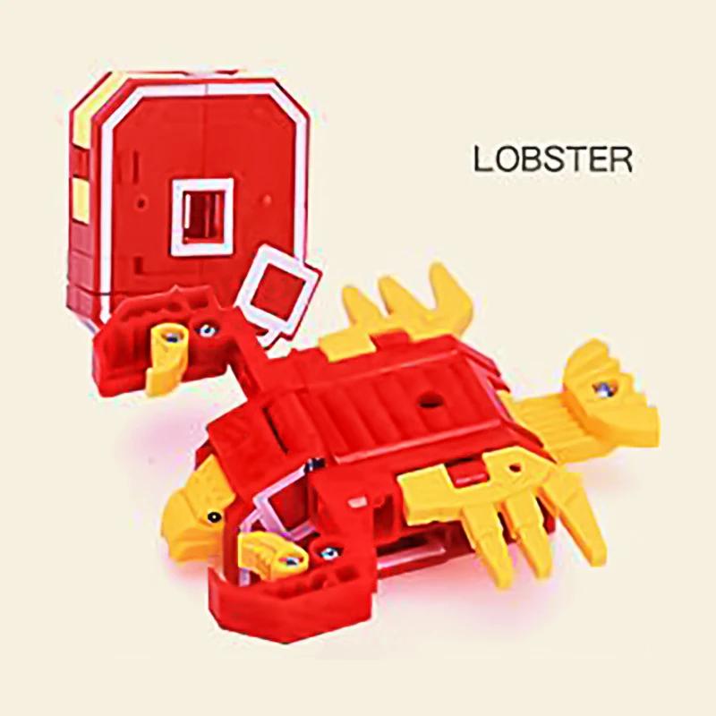 New Learning Toys 26 Letters Learnable Words Transformable  Combinable Robots Alphabet Toys For Kids Gifts Learn Play Robot Toy