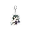 55MM Anime Genshin Impact Keychain xiao  Key Chain Acrylic Model Plate Christmas Gifts