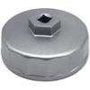 74mm Hot selling car thickened design oil filter wrench socket disassembly tool aluminum alloy suitable for various car models