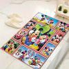 1Pc Mickey Minnie'S Winter Adventure Rug Office Carpet Indoor Outdoor Doormat Nonslip Soft Comfortable Living Christmas Halloween Xmas Gift D924393