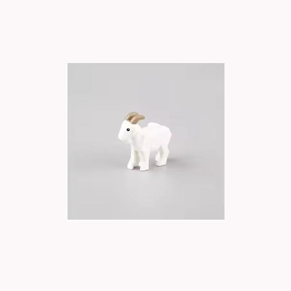 MOC Building Blocks City Farm Animals Small Particles Bricks Accessories Figures DIY Toys GIfts Swan Pig Cat Dog Zoo Duck Goat