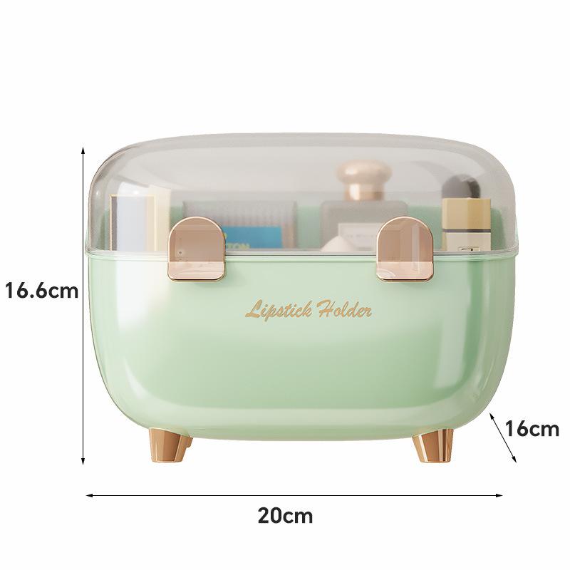 Luxury Style Spring-Activated Tissue Box Plastic Storage Case for Disposable Face Towels for Home Living Room Bathroom Office