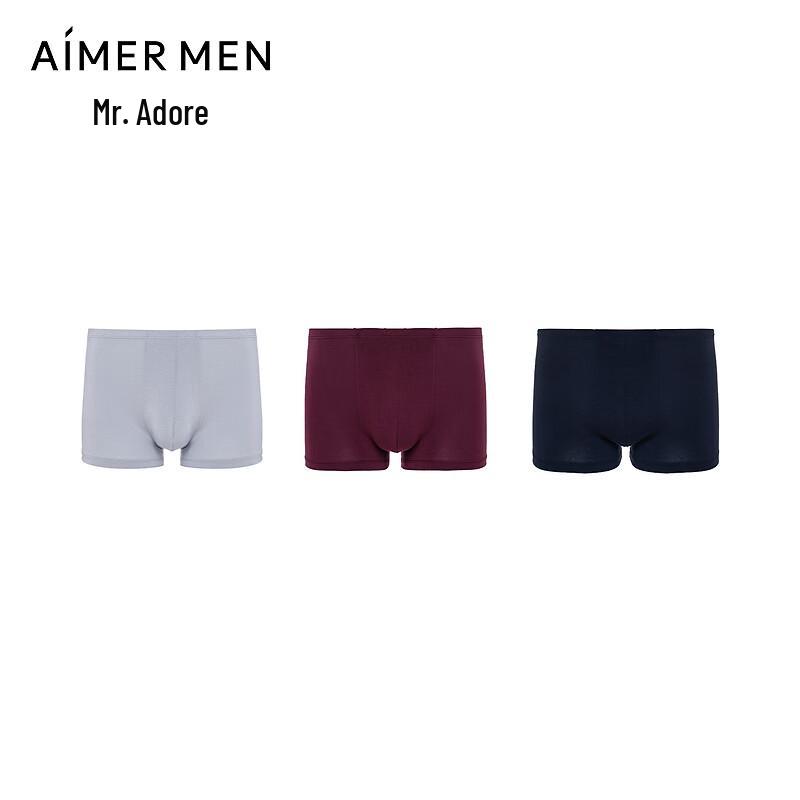 

Aimer Men s Modal Comfortable Boxer Briefs 3-Pack 3XL 185